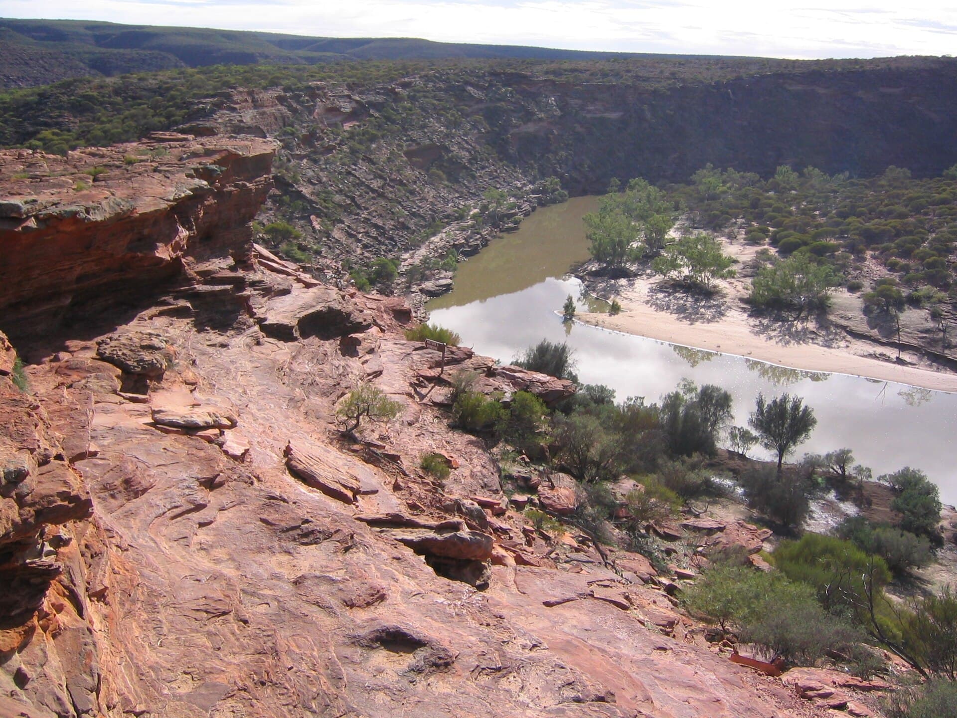 Ridge at the start of the Loop walk in Kalbarri National Park