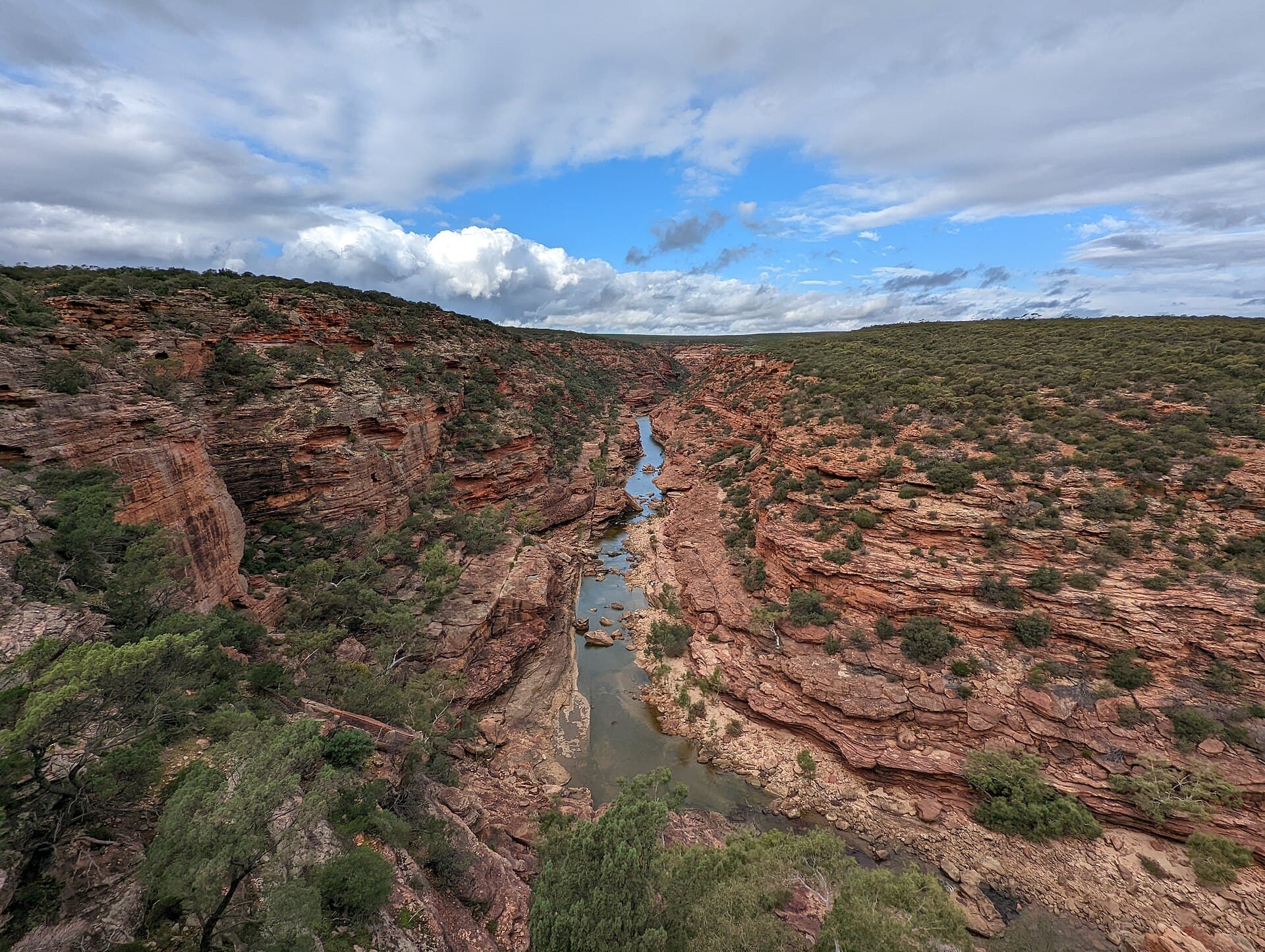 Heath and sandstone country in Kalbarri National Park