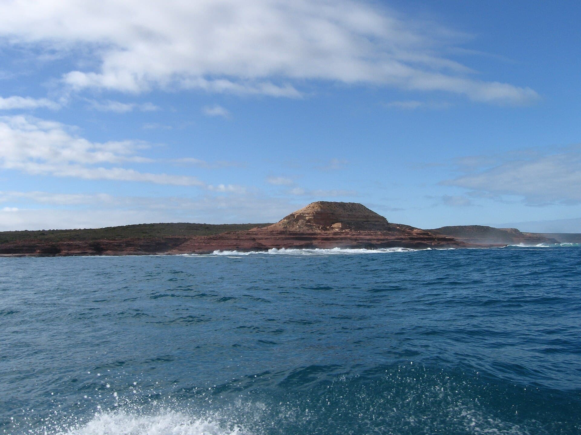 Red Bluff headland at the southern end of Gantheaume Bay